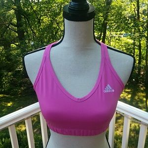 Adidas| Women's Workout Pink Bra SIZE: M